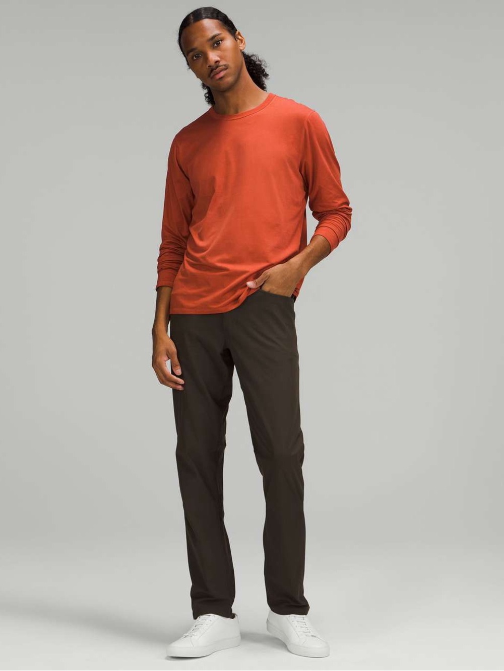 Lululemon ABC Pant Classic 32" - Dark Olive - 36